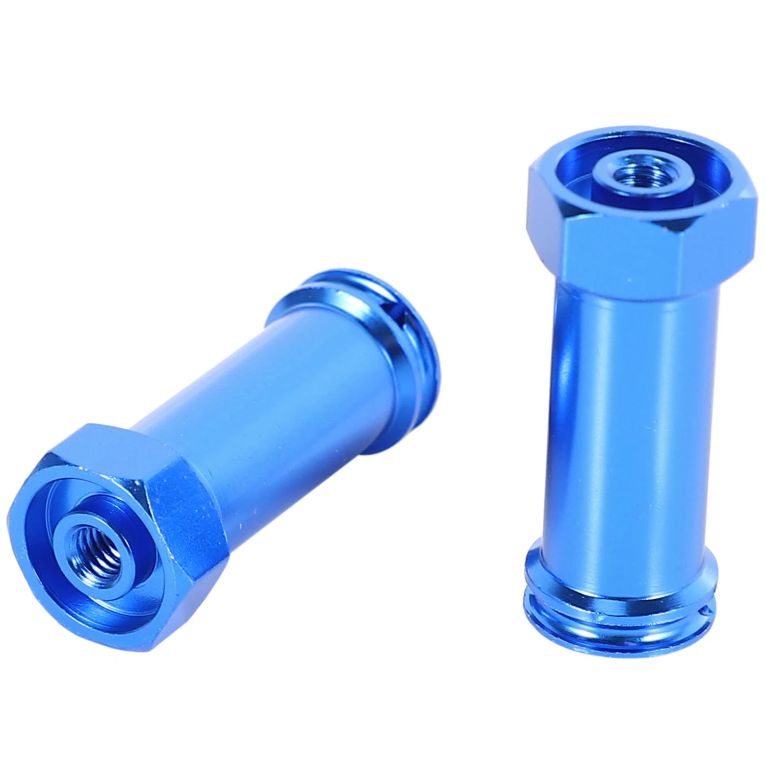 12Mm Aluminum Wheel Hex Adapters Long 29Mm Extension RC Car Conversion Parts for 1/12 Wltoys 12428 12423 Dark Blue