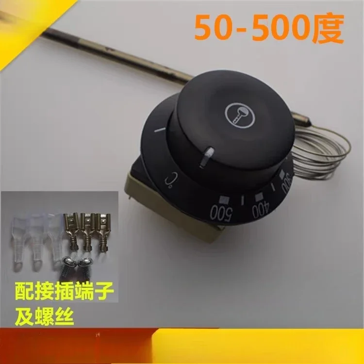 Thermostat 50-500 degree mechanical thermostat replaces EGO electric pizza furnace temperature control switch