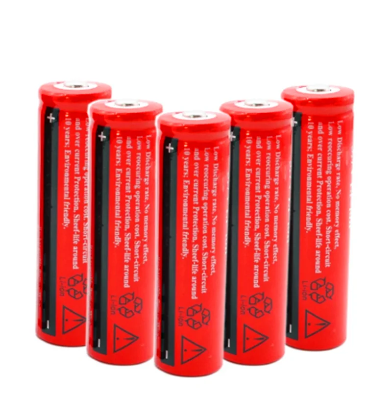 18650 Batterij 3.7 V 4200 Mah Li-Ion Oplaadbare Batterij Voor Led Zaklamp Oplaadbare Batterijen Accelerator + Gratis Verzending