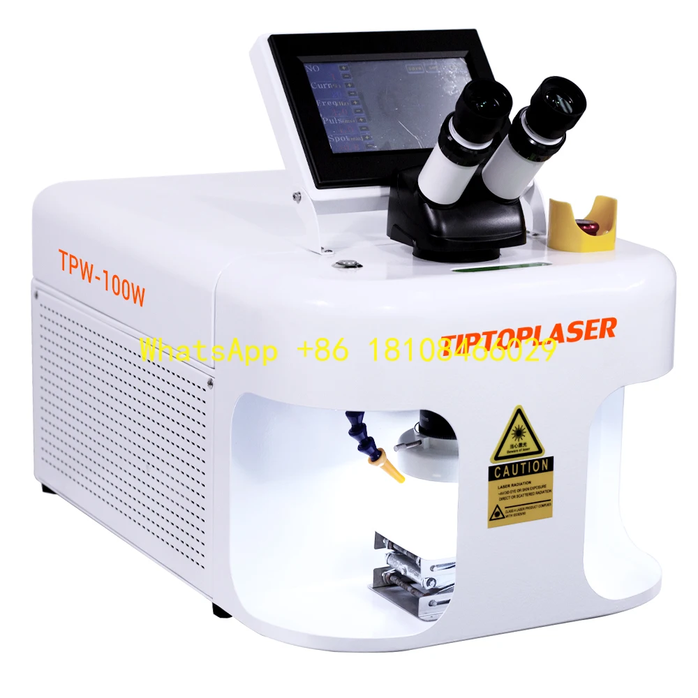 TIPTOPLASER Desktop 200w Small Laser Welder Machine Laser Jewelry Welding Equipment