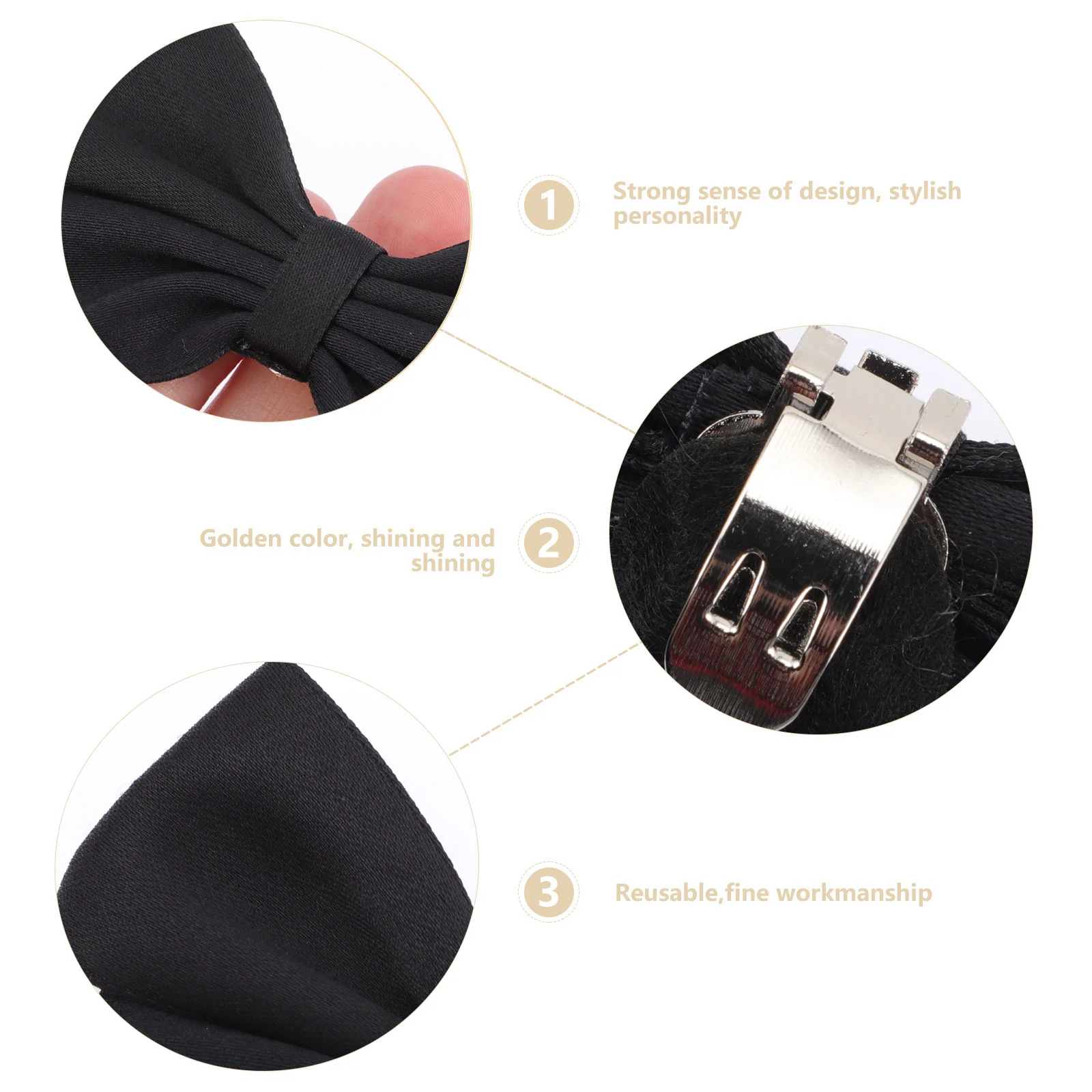 Butterfly Buckle Decorative Shoe Accessories Clips Elastic Laces Bow Tie Knot Stainless Steel Cloth Miss Women's