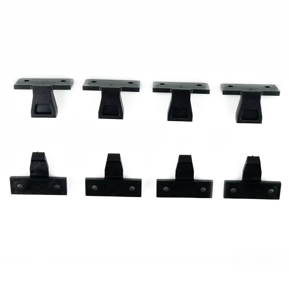 4 Roman Floating Shelves Clamps Shelf Fastener Corner Buckle Furniture Panel Cabinet Clips Push Joint Wardrobe Fitting Bracket - view 4