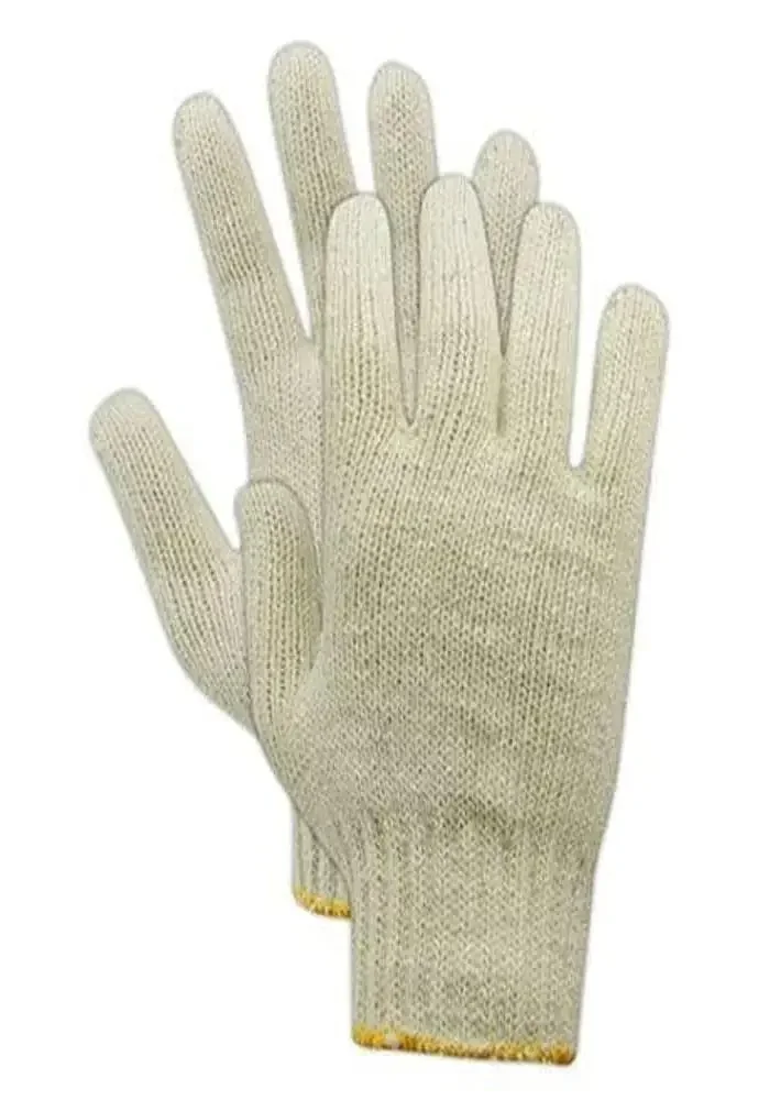 

Men Natural Weight Machine Knit Gloves Size L 300 Pairs