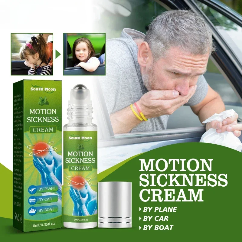 

Motion sickness Roll-on Oils anti-seasick airsickness Relief Travel dizziness nausea vomiting Headache mint refreshing Ball oil