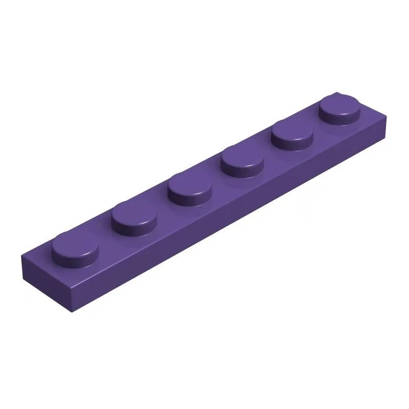 50 Stück 3666 1x6 Punkte Dünne Figuren Bausteine Spielzeug Kompatibel Lehrreich Kreative Größe Geschenk – Detail 4