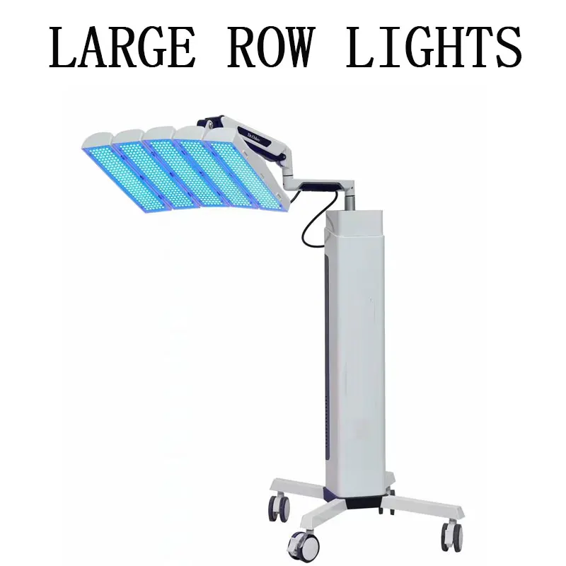 미백, 피부 회춘, 여드름 제거, 수리 및 미용실 사용을 위한 대형 행 램프