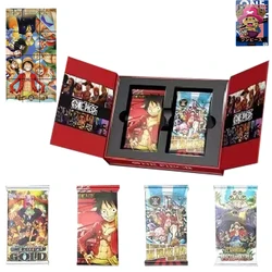 New One Piece Collection Cards Booster Anime Trading Game rufy Sanji Nami Zoro Cards Kid Game Toy regalo di compleanno di natale