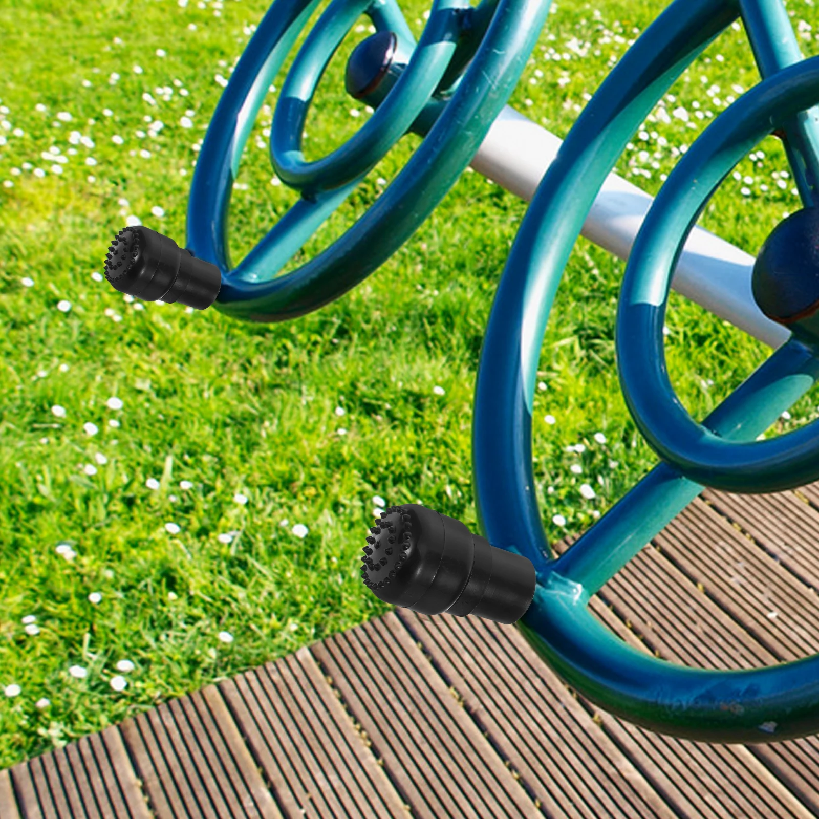 

4 Pcs Outdoor Path Handle Fitness Grips End Cap Garden Exercise Equipment Caps for Handles