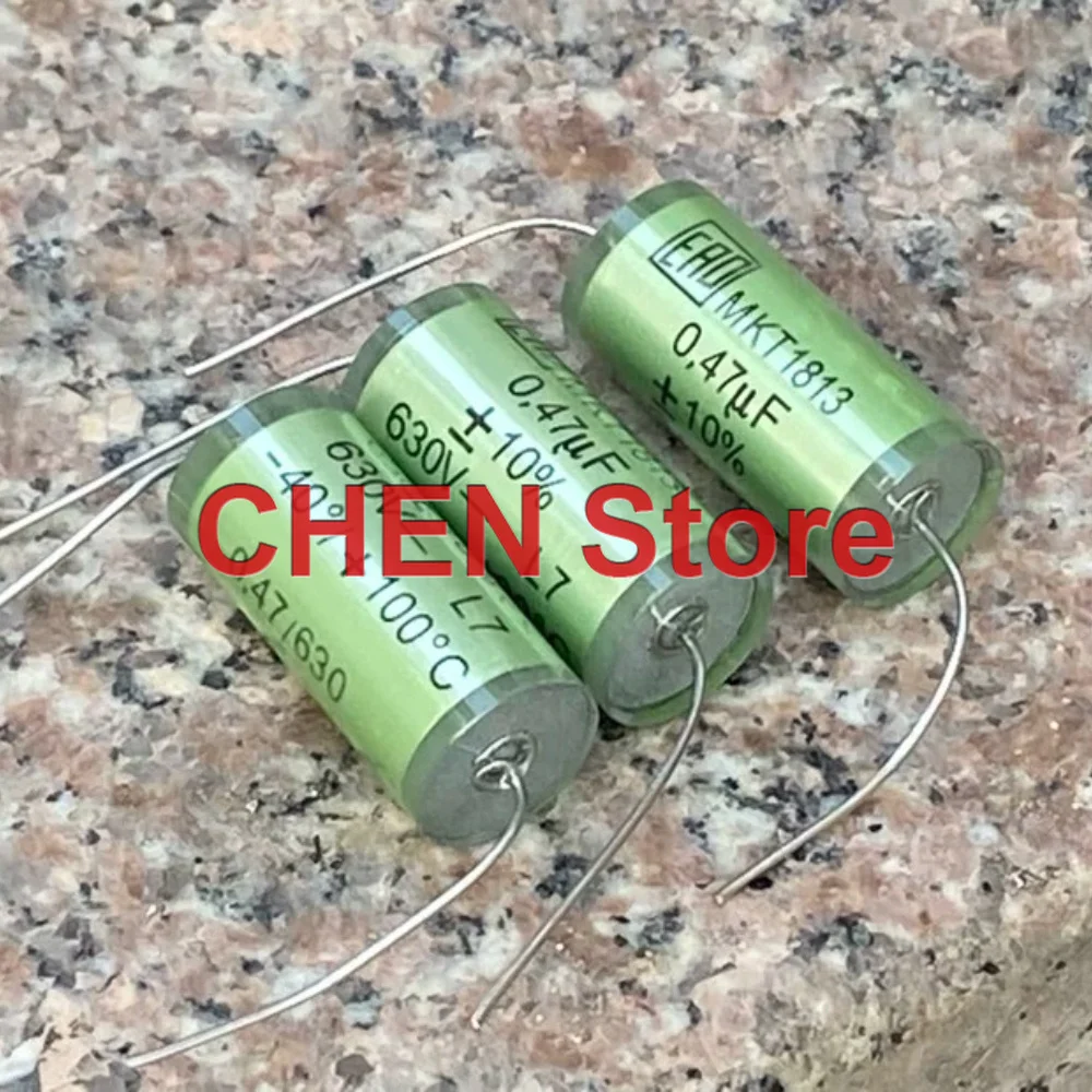 4PCS/10PCS Original ERO MKT1813 0.47UF 630V 14X30MM Audio axial capacitor MKT 470NF 474 free shipping