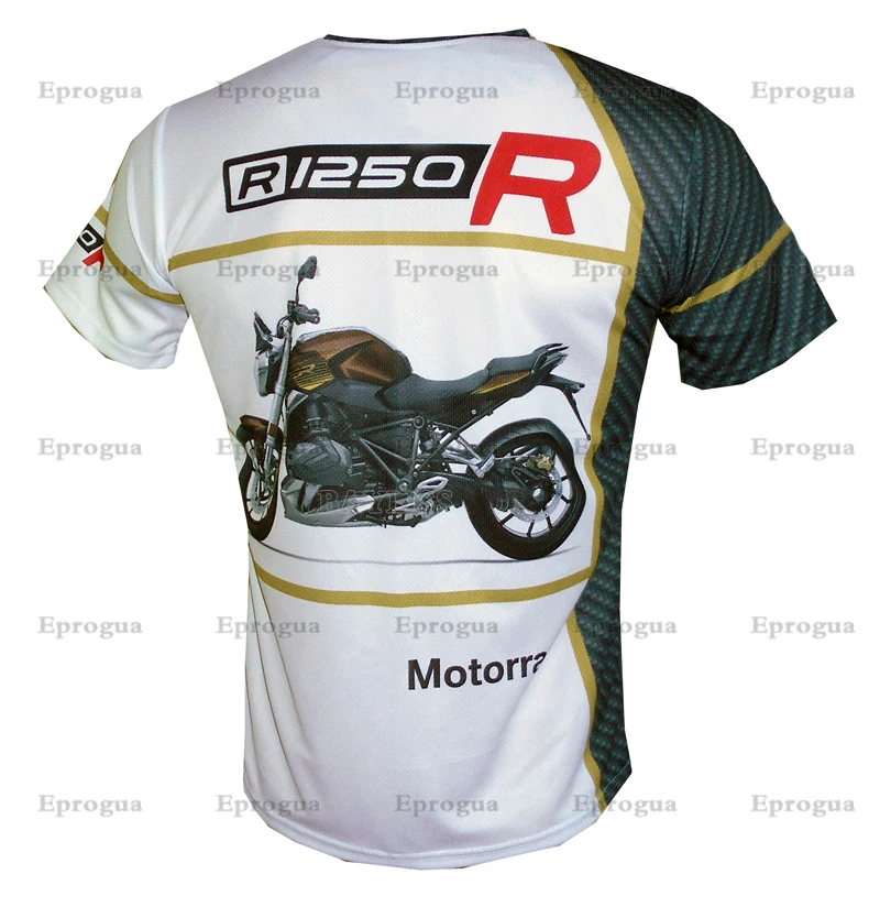 R1250 Motorcycle ADVENTURE Motos Locomotive Riding Quick Dry Short Sleeve For BMW Motorrad Travel Retro Summer T-shirt Men's