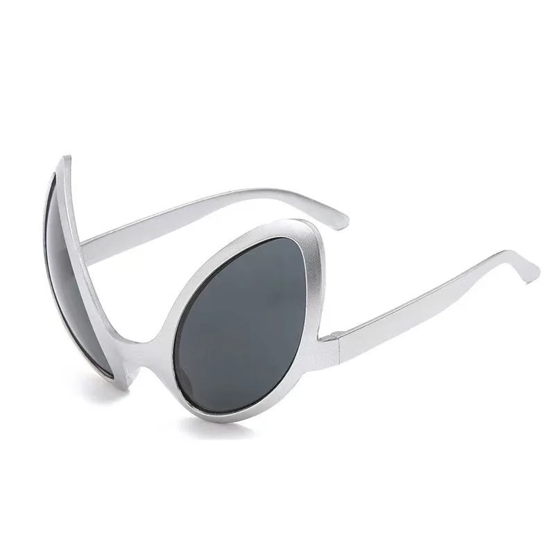 Lustige Halloween-Sonnenbrille, personalisierte Brille im Alien-Stil, leuchtende Neonbrille für Rave-Festival, Club-Party-Requisiten – Detail 1
