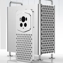 Metal Cooling Hollow Aluminum Phone Case For Honor Magic 6 RSR Heat Dissipation Cover Funda Magic 6 RSR Vesion