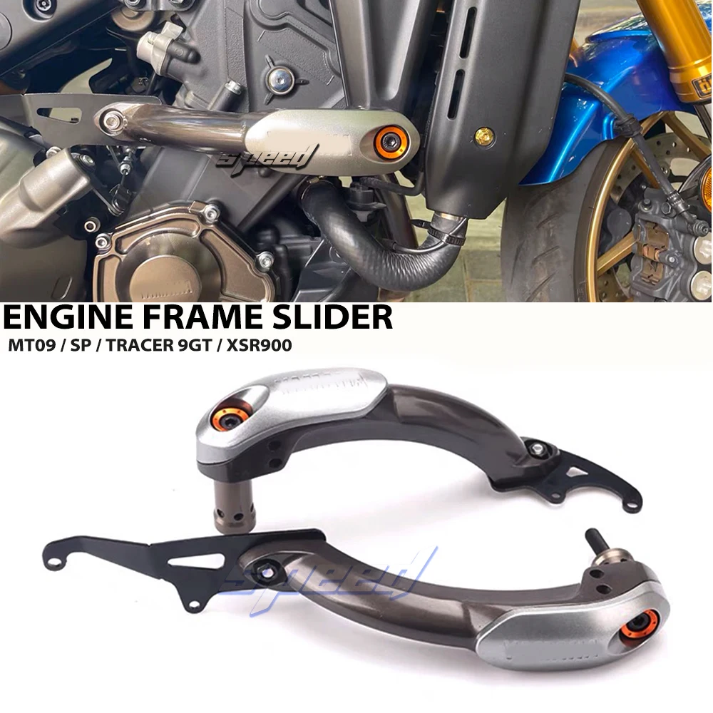 

For Yamaha MT-09 MT09 SP Motorcycle Falling Engine Protetive Guard Cover Crash Bar Frame Protector Bumper Tracer 9 GT XSR 900