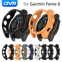 TPU Protective Cover for Garmin Fenix 8 51mm 47mm 43mm AMOLED SOLAR Soft Silicone Bumper Case Accessories for Fenix8 Protector