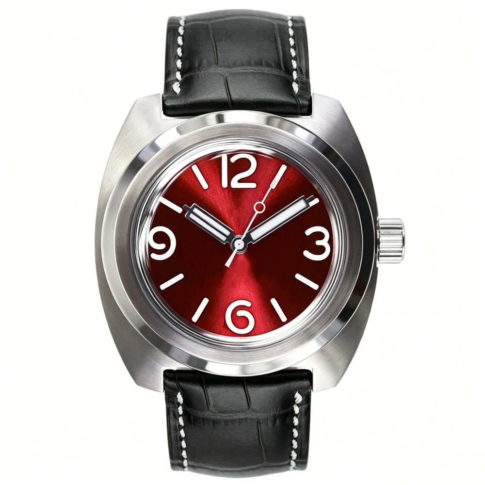 Big Case Watches Men Vostok Amphibia Wristwatch Male Mechanical Timepieces Man Clock