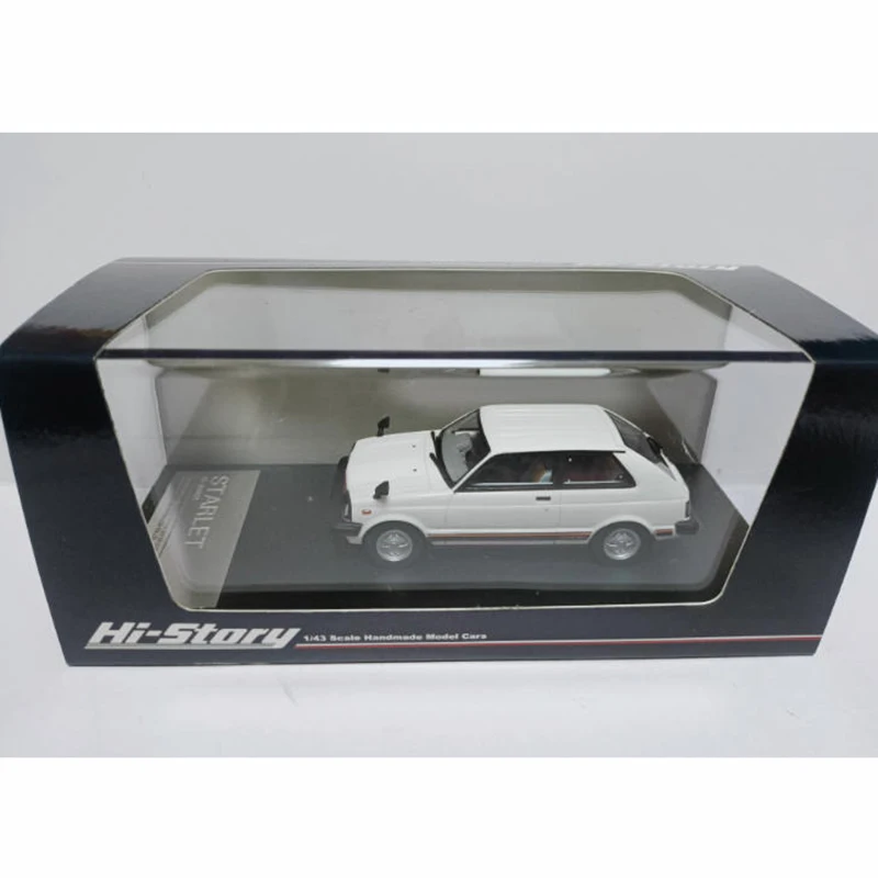 Hi Story schaal 1/43 Starlet Si 1982 legering automodel collectie display speelgoed geschenken souvenirs
