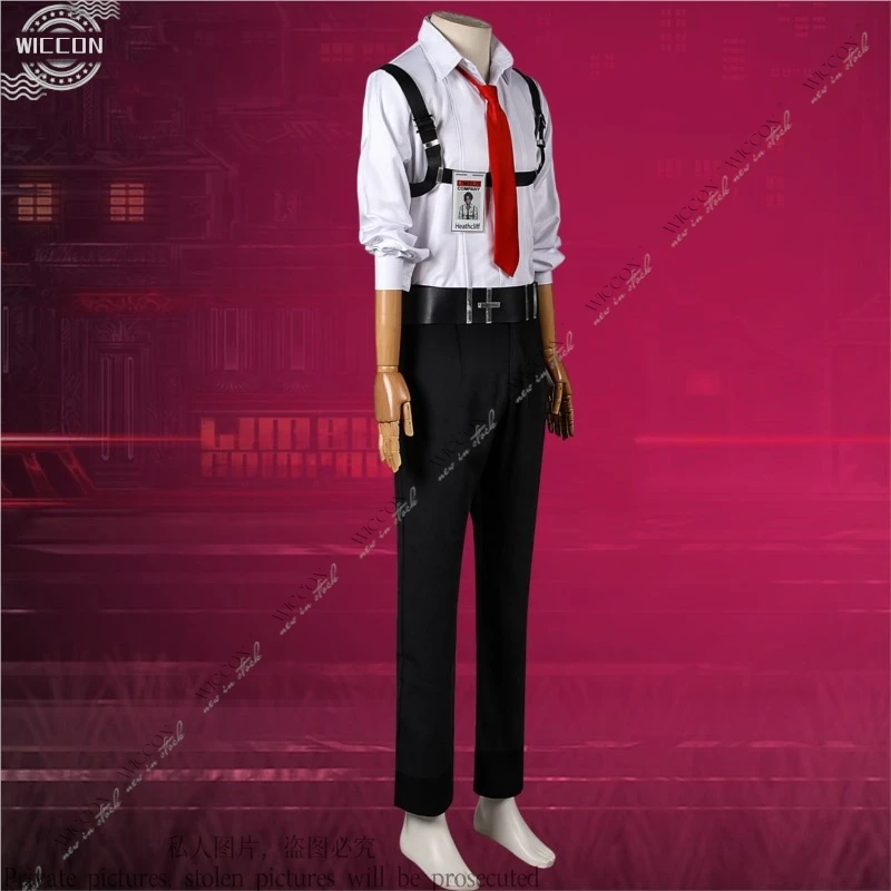 Heathcliff Cosplay Costume  REVENGE Limbus Cos CompanyHalloween Party RolePlay Stage Costume Comic-Con Festivals Character Shirt