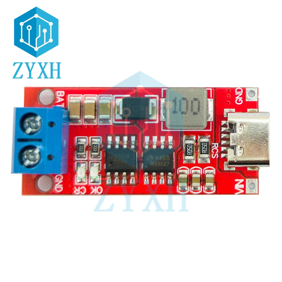 4S type-c 2S 3S 1A 2A 4A 18650 21700 ładowarka do akumulatorów polimerowych LiPo multi-cell 8.4V 12.6V 16.8V do elektronarzędzie