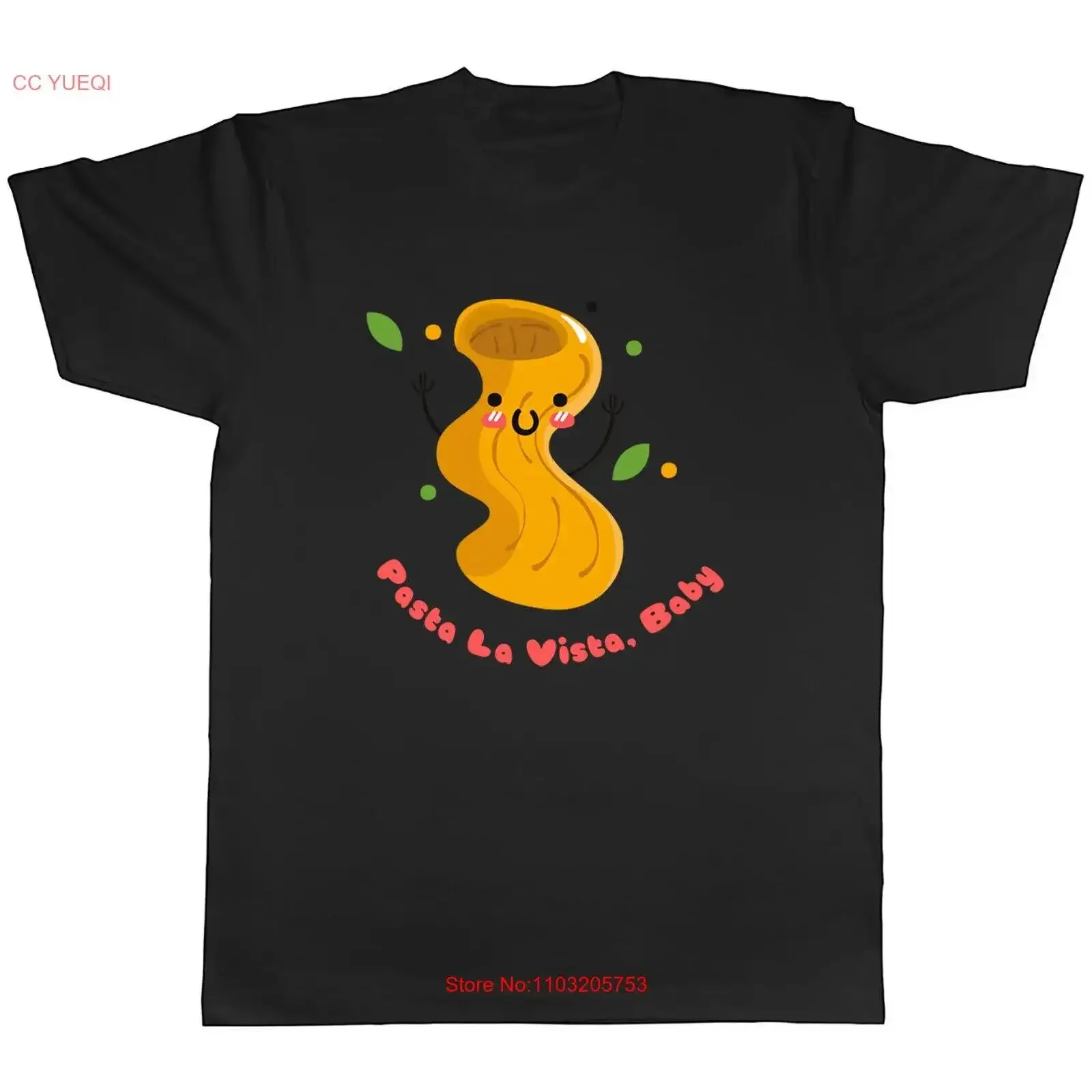 

Pasta La Vista Baby Mens T Shirt Funny Penne Lover vintage Washed Stretched Comfortable Breathable graphic streetwear Soft