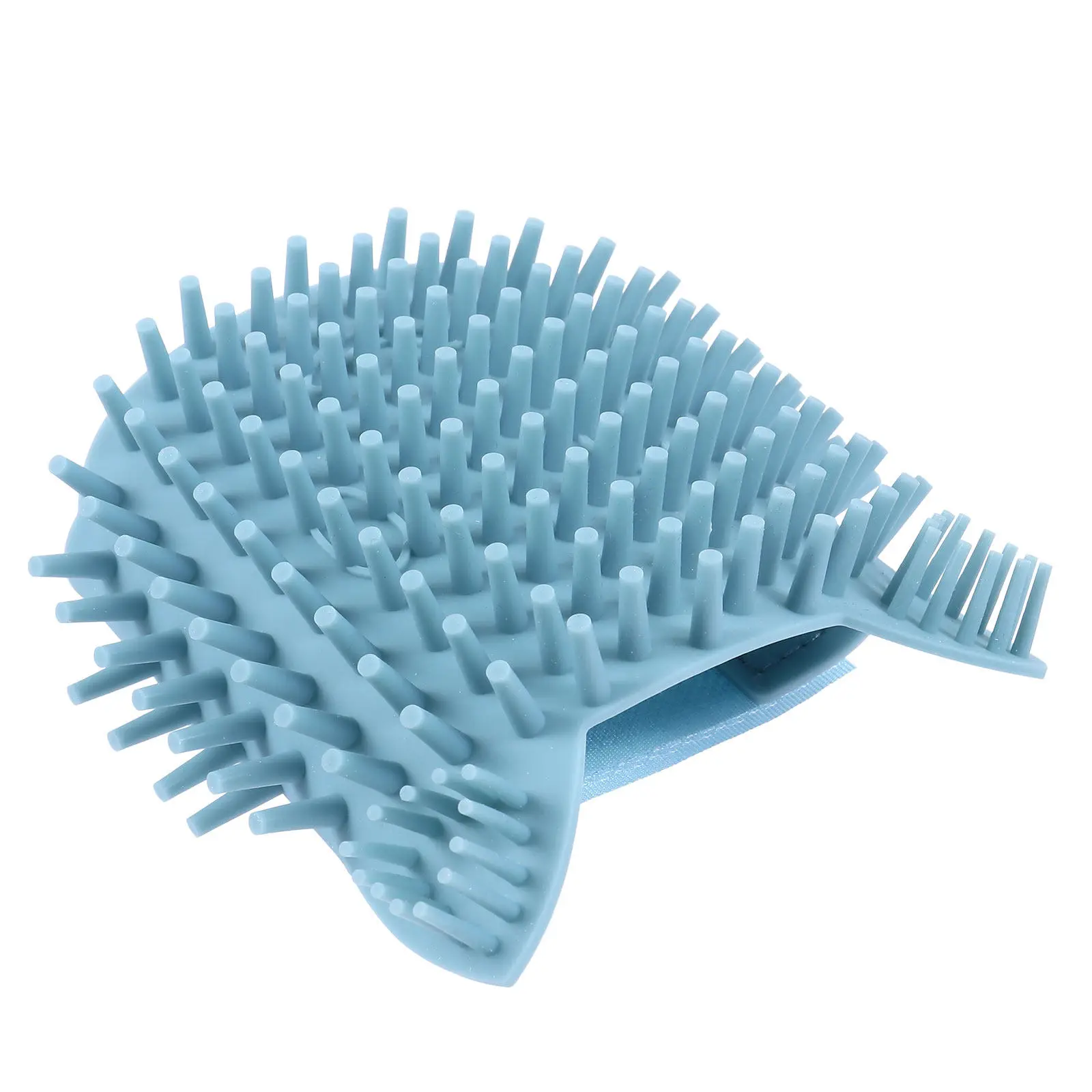 Silicone Cat Wall Corner Groomer Massager Brush Self Cleaning Tool for Cats Removes Shed Hair Easy Mount on Any Surface