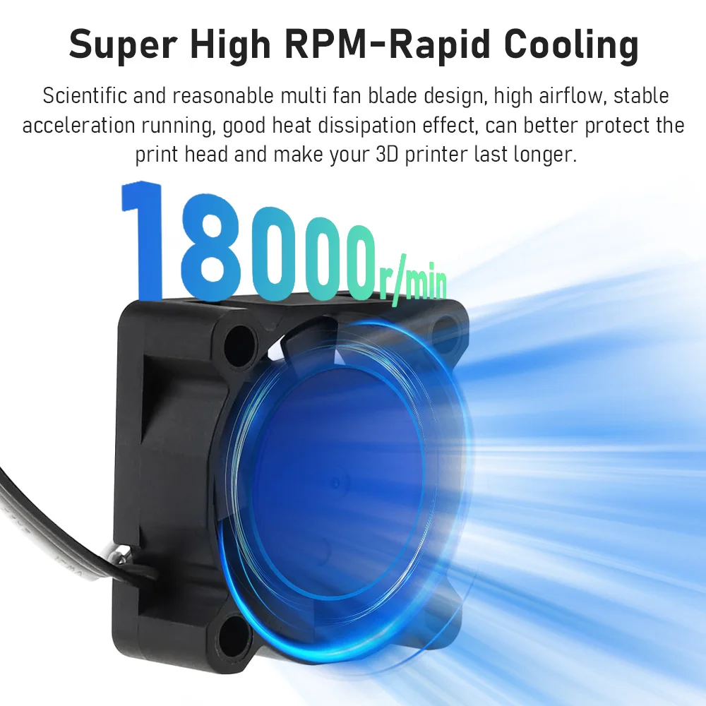 Bambulab P1 X1 Series Hotend Complete Kit with 2510 Cooling Fan for Bambu Lab P1P P1S X1 X1C Printer Full Assembly Replacement