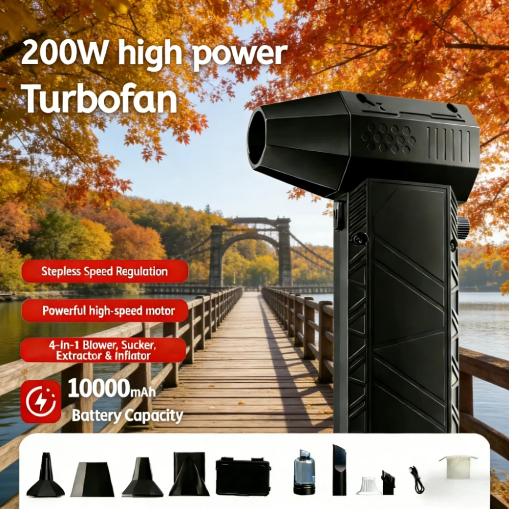 

Мощный воздуходув X6 для удаления пыли, быстрая зарядка, сильный ветер, бесщеточный вентилятор для чистки автомобиля/компьютера, многофункциональный.