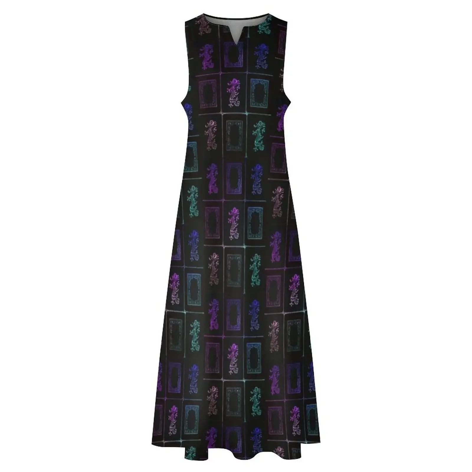 Dragon Lady Mah Jongg - version 17 Long Dress prom dress Woman dresses dress for women 2025