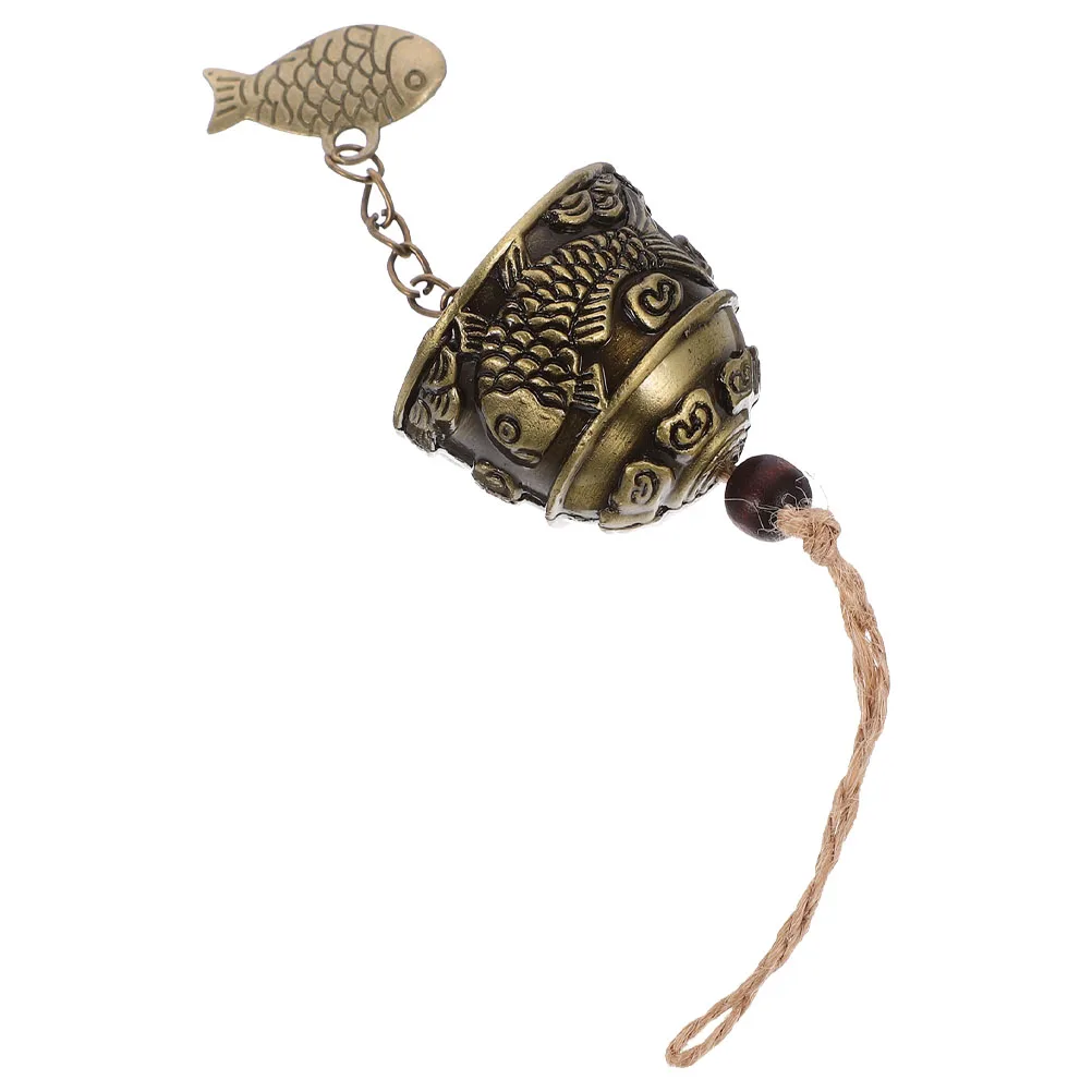 1 قطعة الرياح المعدنية الرنين ديكور معلق خمر سبيكة جرس قلادة للخارجية حديقة ديكور المنزل سبيكة أجراس الرياح الدقات #6