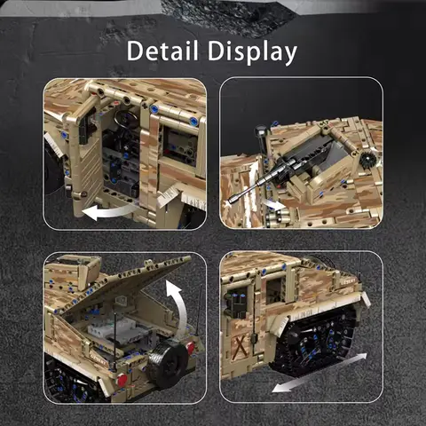 10 best sales Humvee Lego - №7