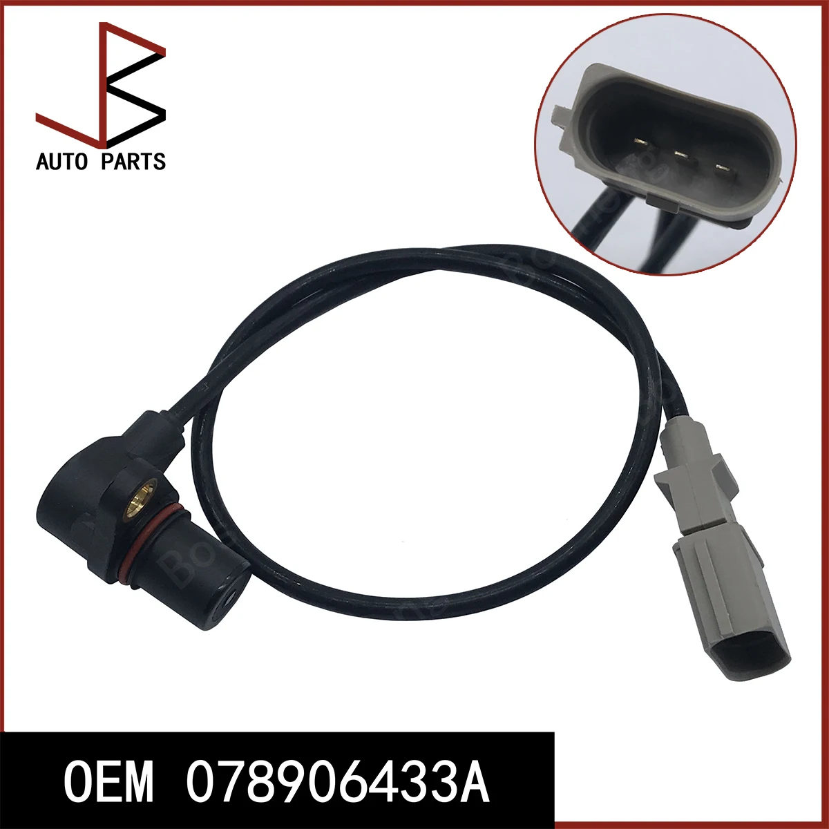 New Crankshaft Pulse Sensor for AUDI A4 B7 Convertible 02-10 for VW BORA I 98-13 OEM 078906433A 071957147 ME21238 0281002222