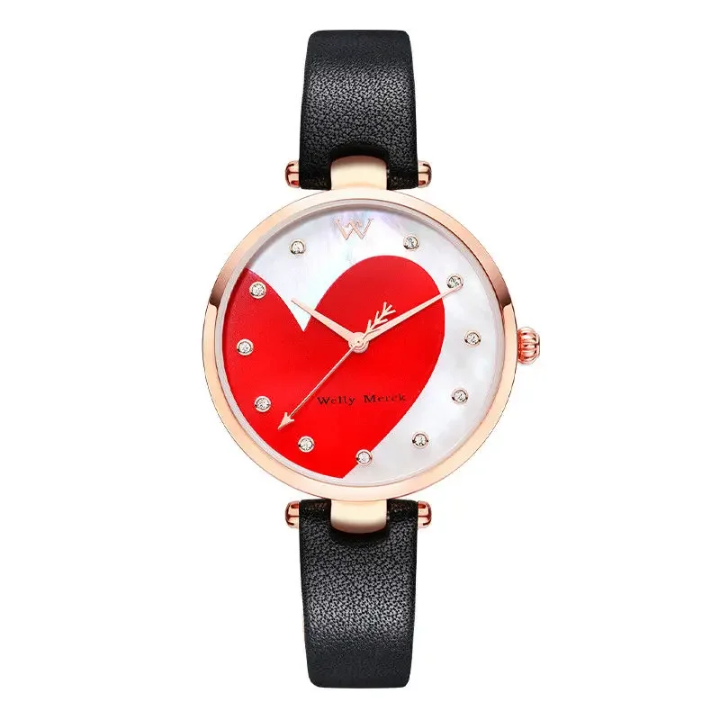 Genuine Willimaker Girls Quartz Watch INS Love Fashion Trend Student Waterproof Watches