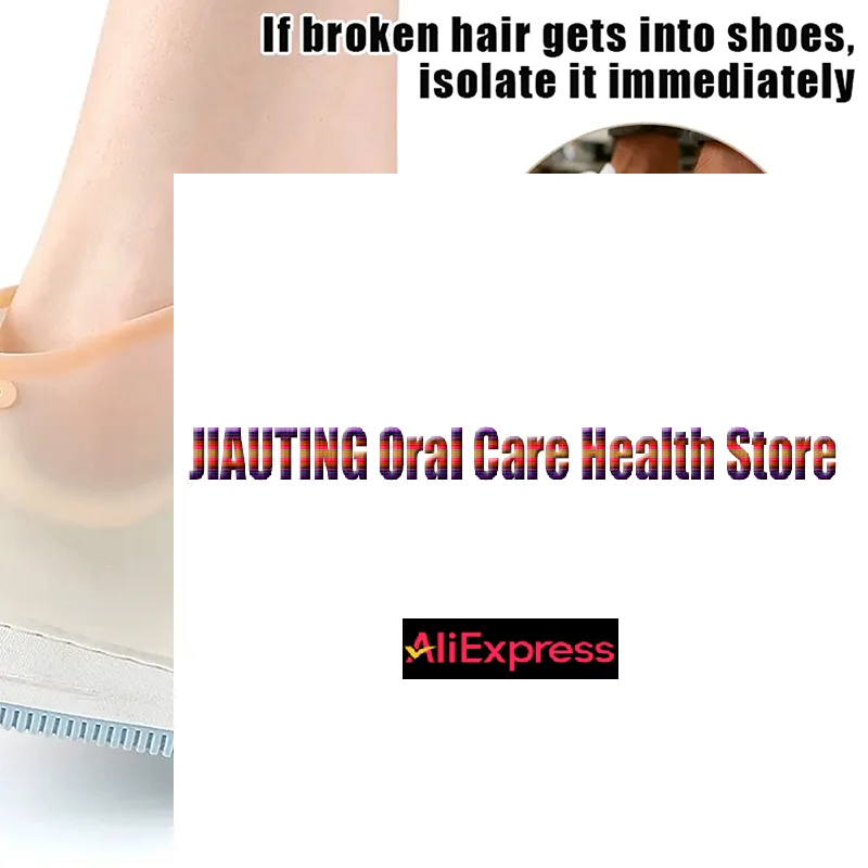 

1Pair Hairstylist Cut Hair Anti-hair Into Shoes Waterproof And Dustproof Shoe Cover Stretchable Silicone Anti-broken Hair Shoe C