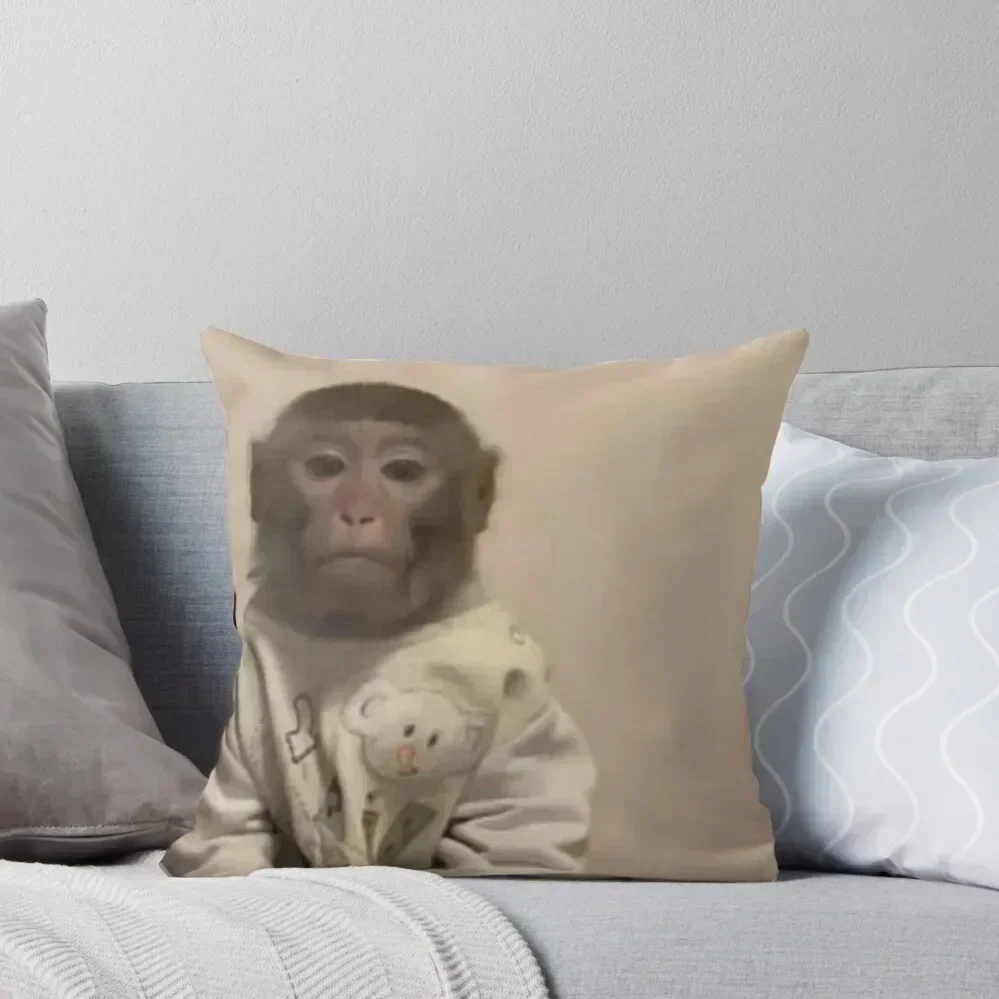 

Funny Monkey Throw Pillow Decorative Cushions For Living Room Cushions For Decorative Sofa Pillows Aesthetic pillow
