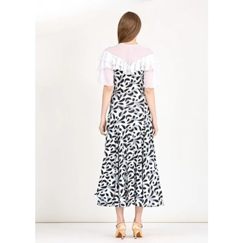 Robe de danse moderne personnalisée MY898, robes de valse de danse de salon, robe d'entraînement de salle de bal, robe de patinage Artistique Drag Queen