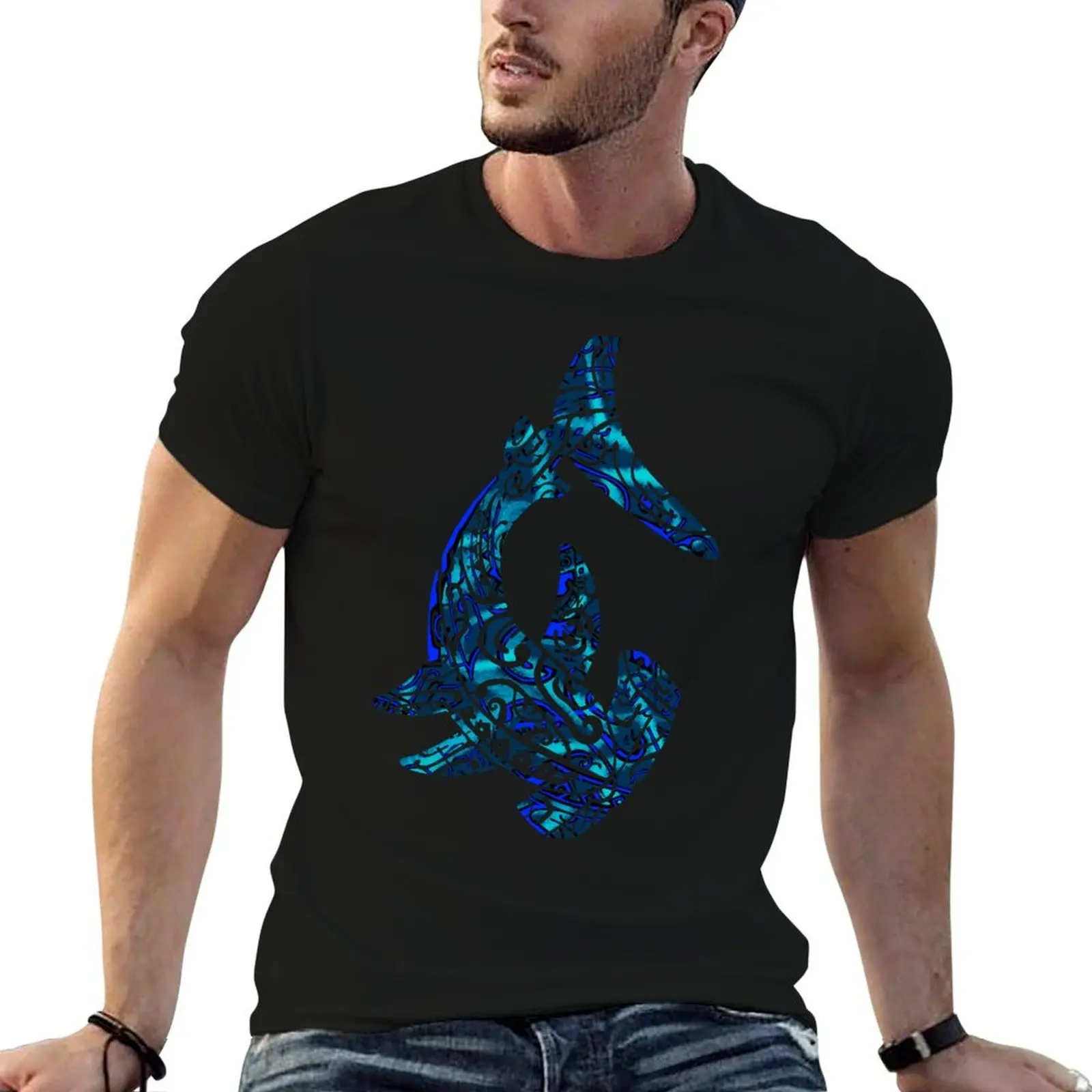

Vintage Hawaiian Tribal Hammerhead Shark T-Shirt g man t shirts for men t shirts for man graphic funny T-Shirt
