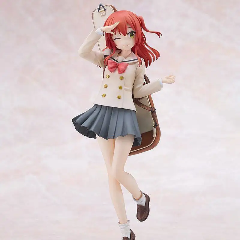 23cm Bocchi The Rock Ikuyo Kita PVC Standing Figure Desktop Ornament Anime Collectible Model Gift Band Anime Fans birthday gift