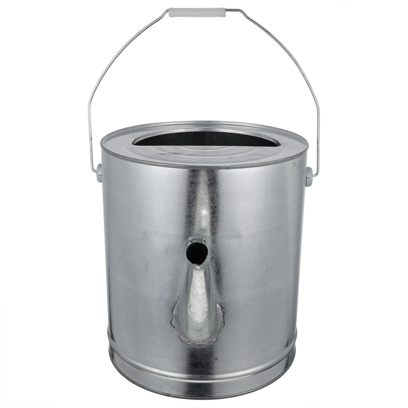 

1Pcs Thickened Barrel Iron Can Oil Storage Container Large Capacity Home Industrial Standby Barrel Handle
