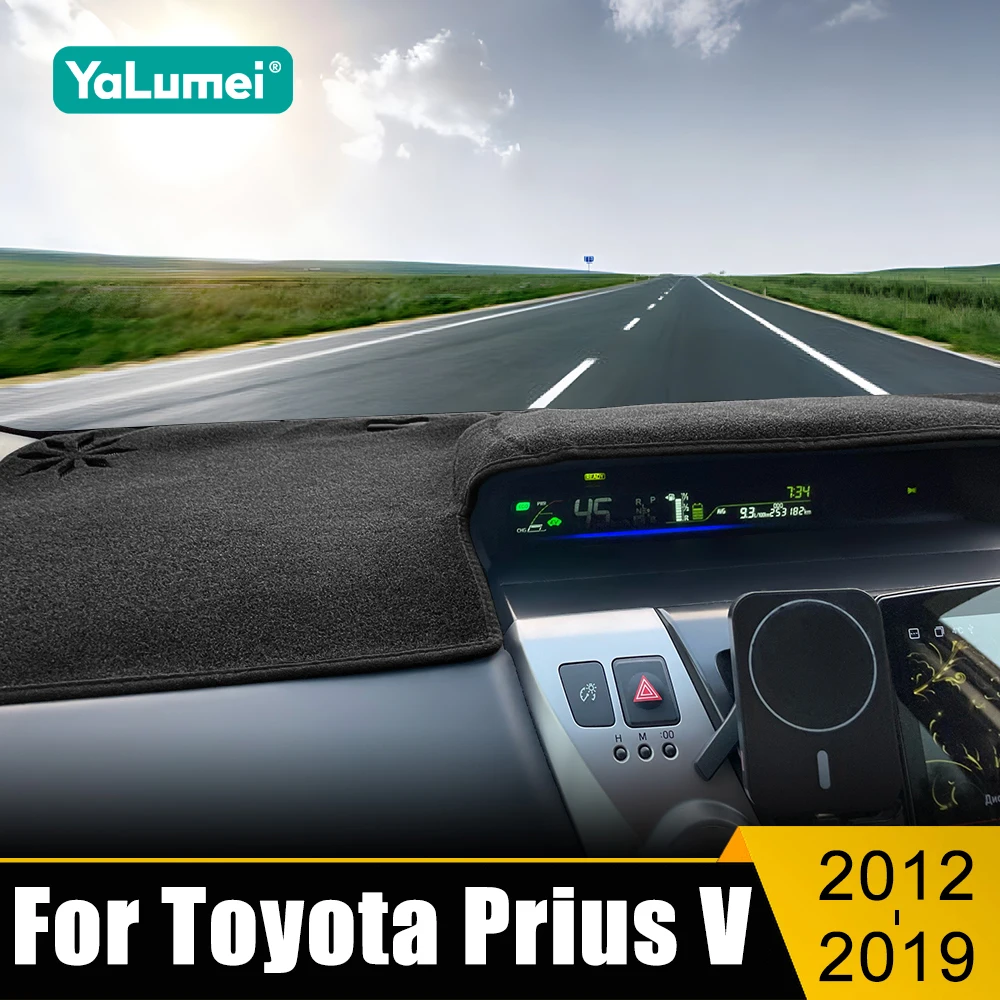 

Car Dashboard Sun Shade Cover Pad For Toyota Prius V Daihatsu Mebius 2012 2013 2014 2015 2016 2017 2018 2019 ZVW40 Accessories