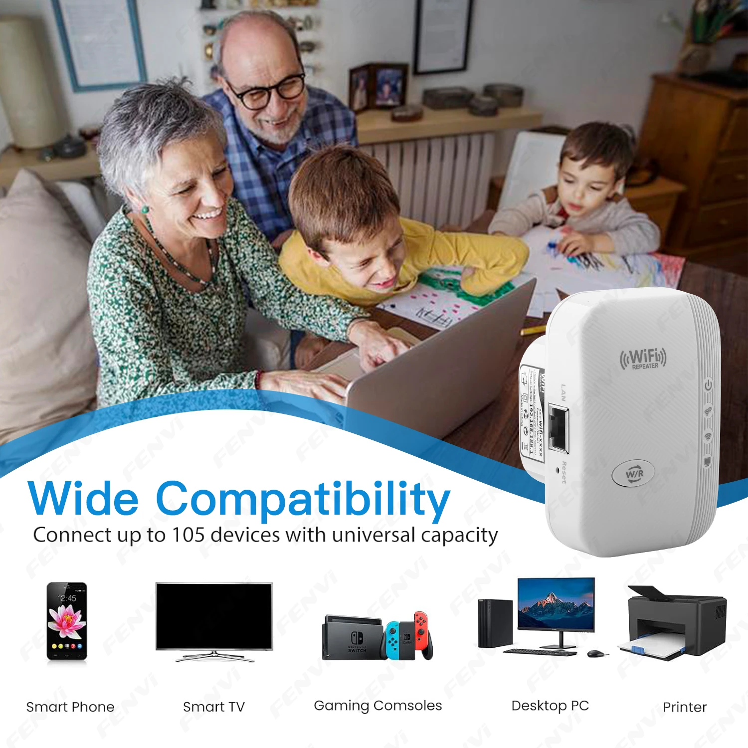 300Mbps Pengulang WIFI Nirkabe - Wifi Range Extender ulasan dan harga