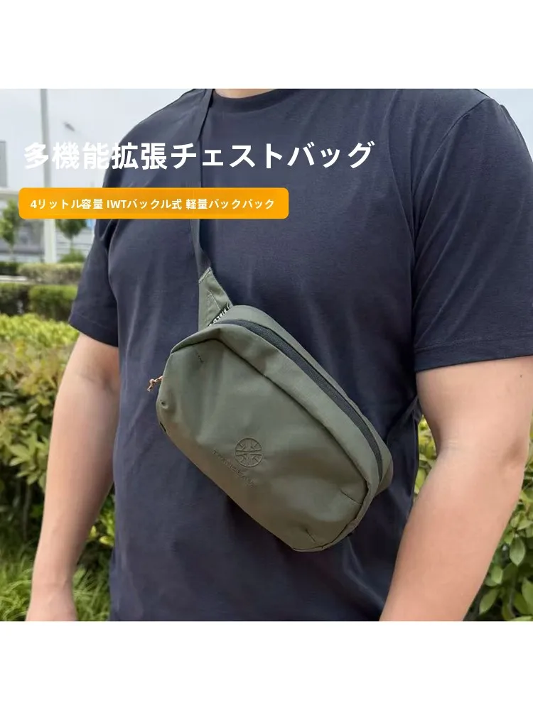 屋外多機能-4l-ウエストバッグ防水旅行パーソナライズされたチェストバッグ通勤観光軽量耐久性のあるライディングバッグ