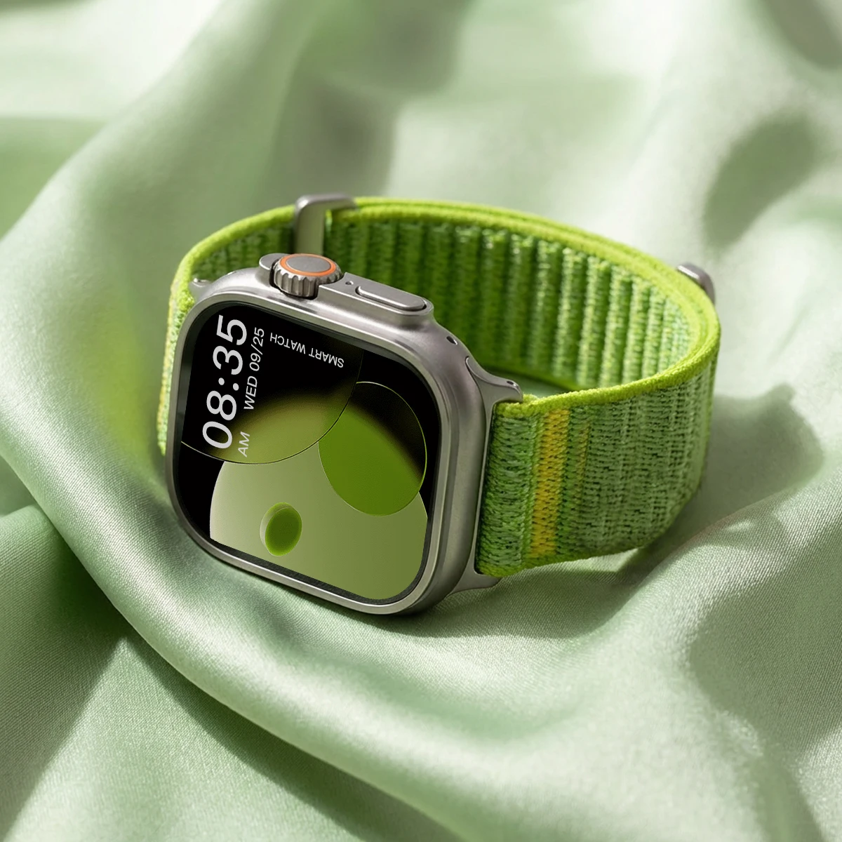 

Nylon Band for Apple Watch 11 10 42 46MM Two-section Mountain Pattern Bracelet for iWatch 9876 Ultra 49mm 46 45 44 42 38mm Strap