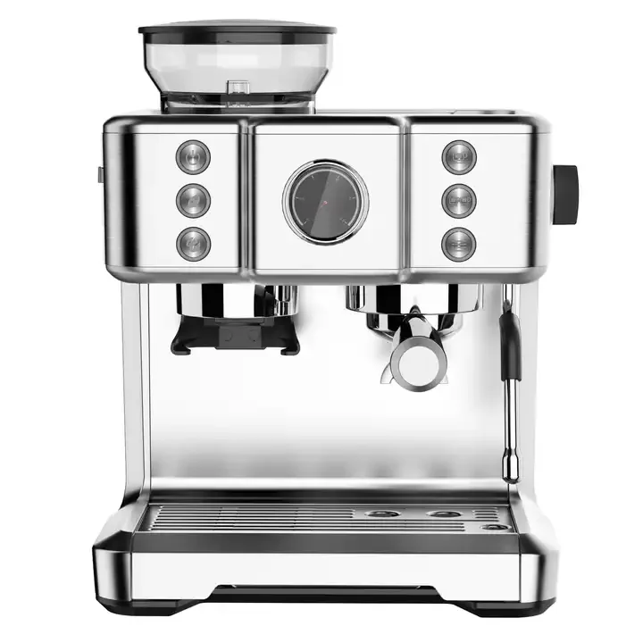 

PANCERKA 15 Bar Italian Pump Espresso Cappuccino Coffee Maker Commercial Semi-Automatic Intelligent Electric Stainless Household