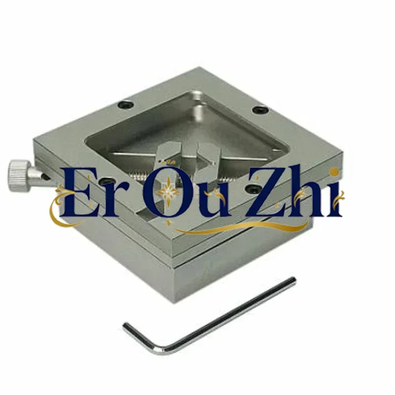 90MM Silver BGA Reballing Station Stencils Template Holder Foxture Jig For PCB Chip Soldering Rework Repair