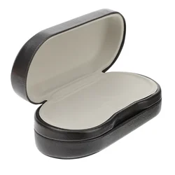 Two Pairs of Glasses Case Practical Storage Portable Eyeglass Dual Use Box Double Pu Sunglasses Holder