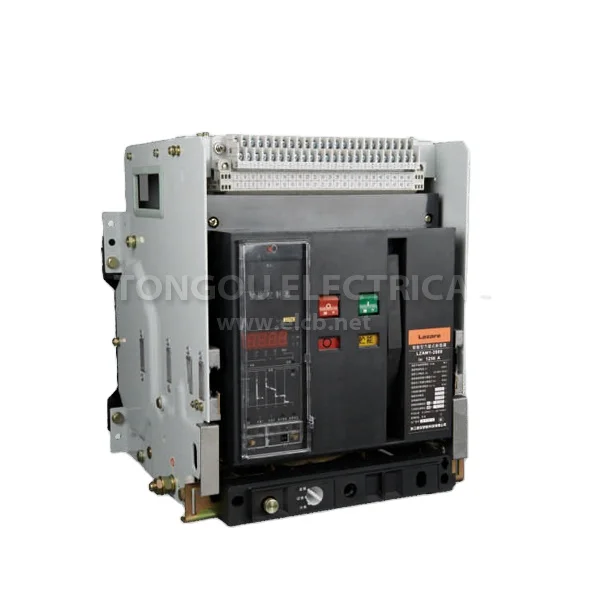 ISO9001 Draw-out Intelligent Air Circuit Breaker 3P Fixed Type 800A 1250A 1000A 1600A 2000A 4000A ACB