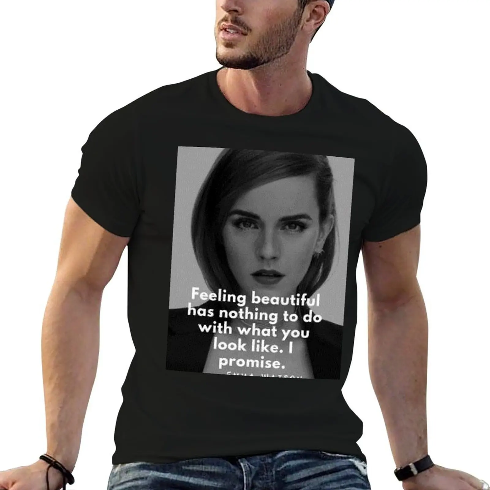 

man man Watson shirts shirt T-Shirt cotton t heavy shirt t Emma graphic man t for summer