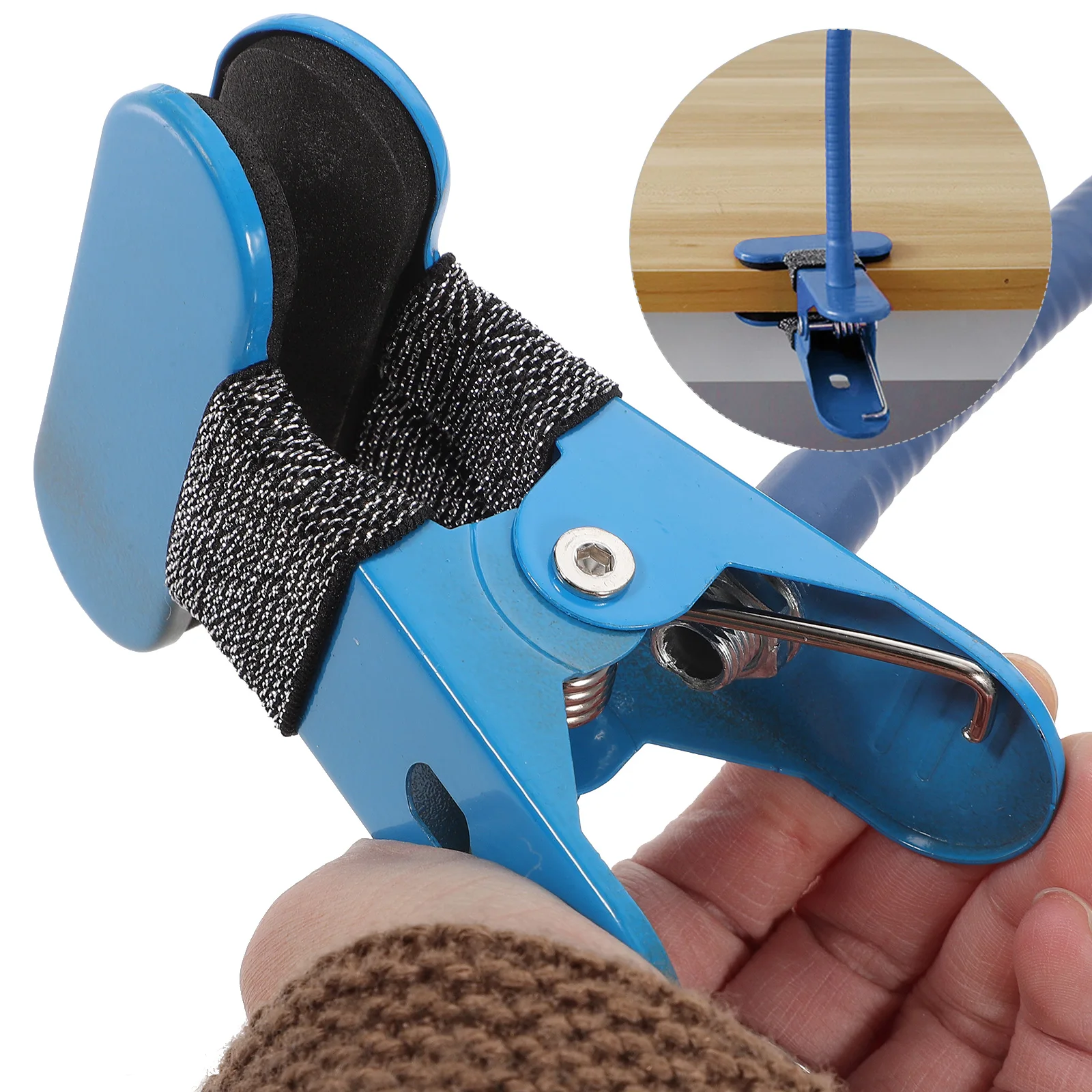 

1 Set Stick Holder Adjustable Flexible Metal Pipe Moxibustion Tool For Home Travel Office Portable Moxa Roll Burner Clamp Moxa