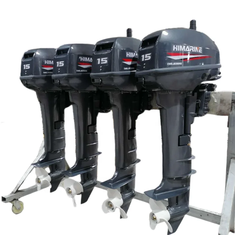 

15FMH 2 Stroke 15HP Outboard Motor Long Shaft Boat Engine Compatible With Yamaha Outboards 63V