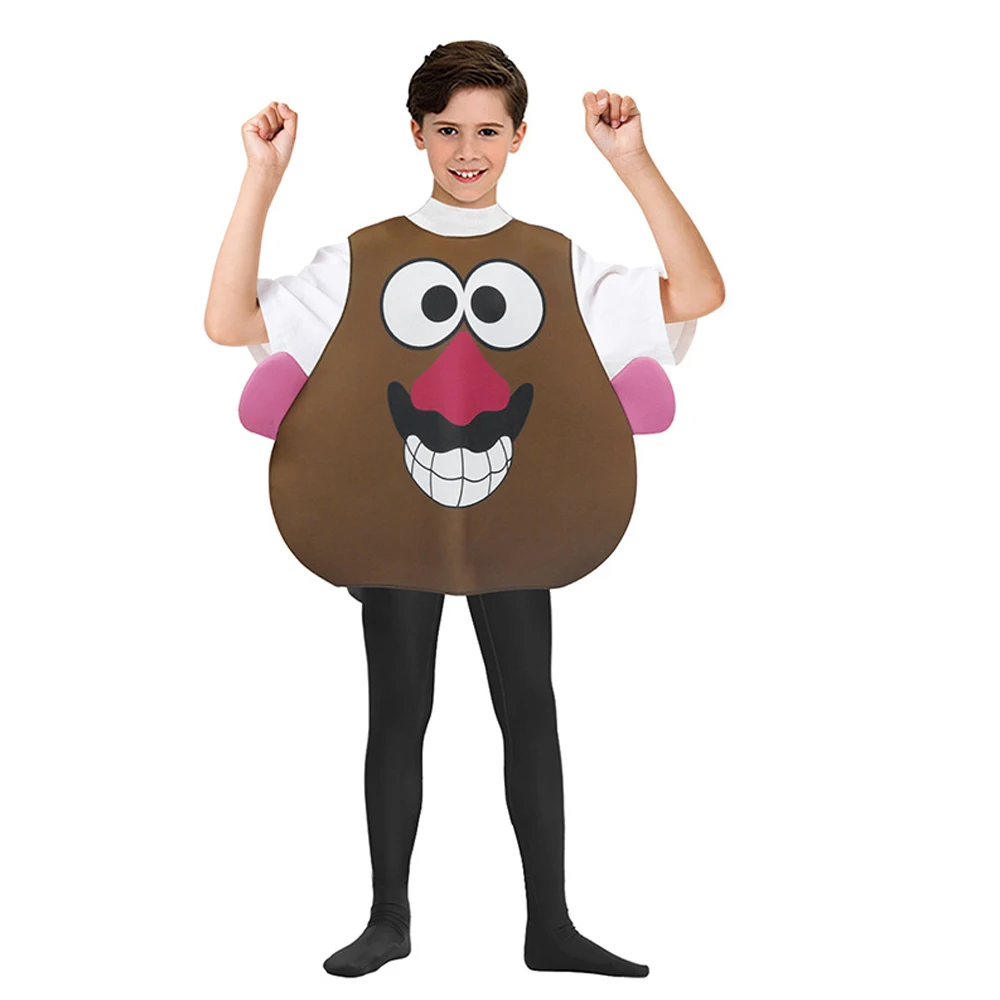 Disguise Poop Costume Sponge Suits Adult Kid Halloween Suit Funny Dress Up Party Outfit Boy Girl Performance Show Clothes