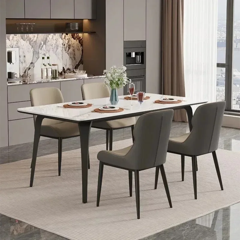 

/Прямоугольный органайзер для вечеринки, уникальный пол, скандинавский роскошный офисный стол, современный прямоугольный Juegos De Comedor, модная мебель